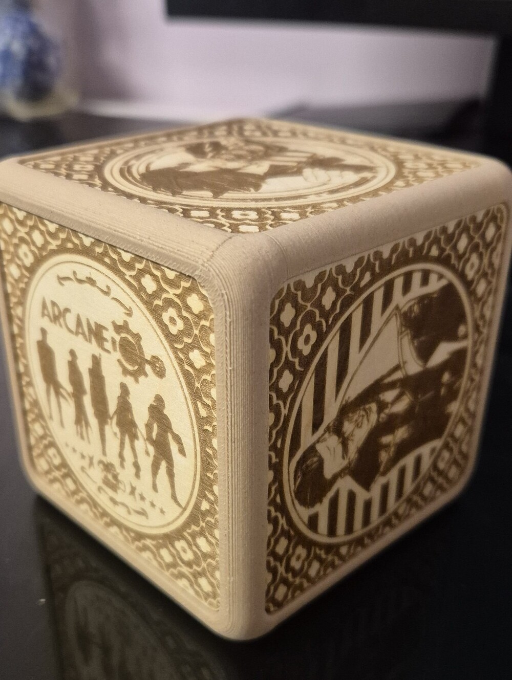 Arcane Music Box Handcrafted Wood